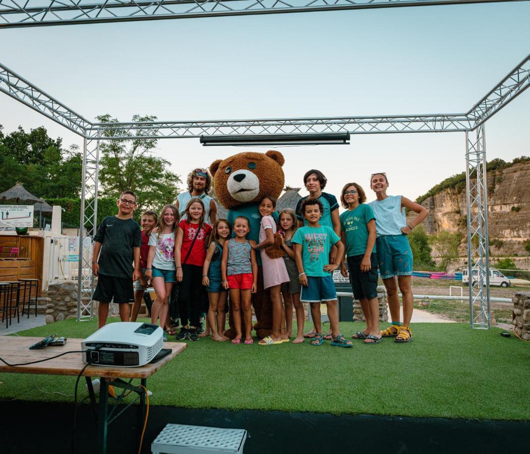 Aloha Plage Camping 4Etoiles Sampzon Zewnętrze zdjęcie