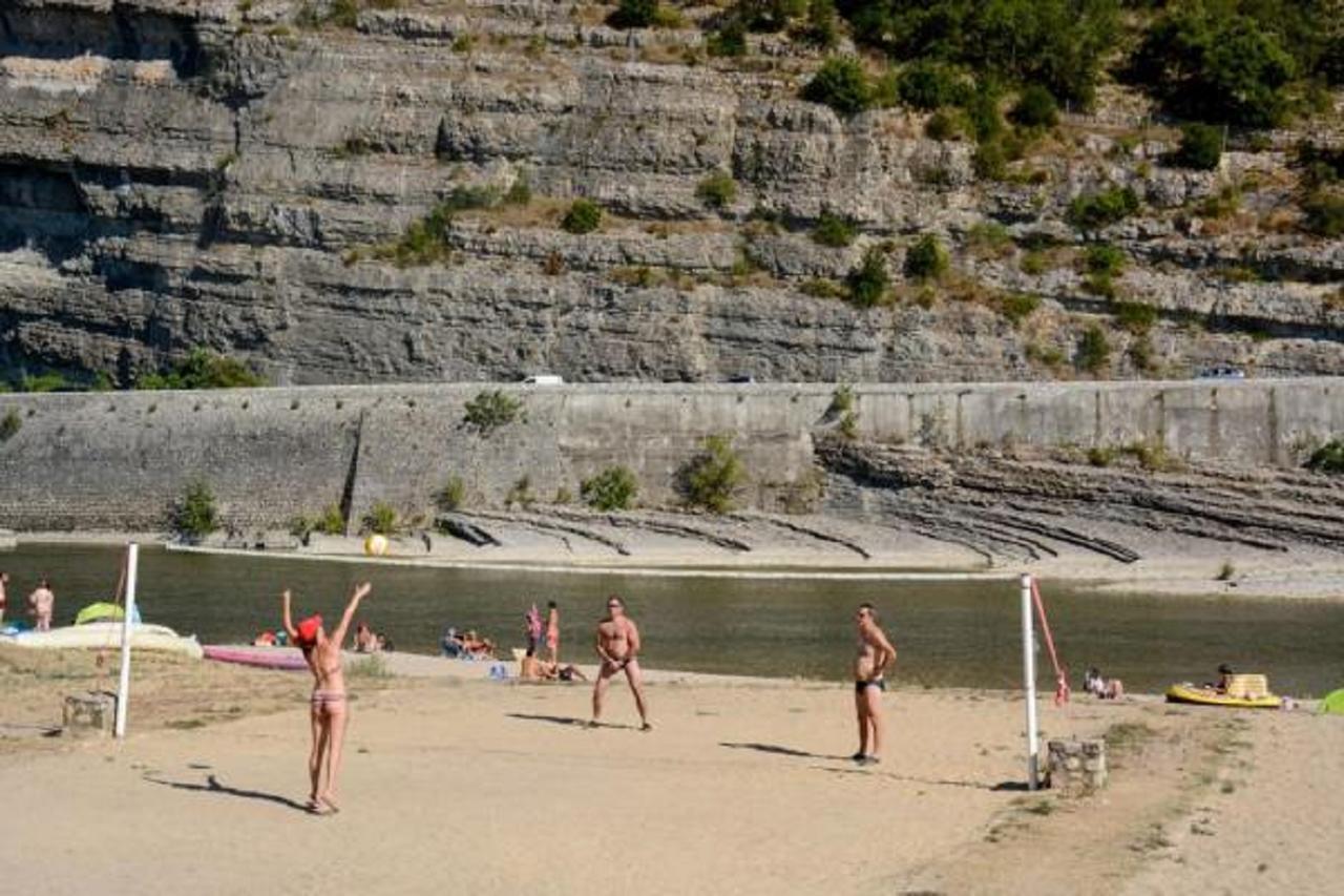 Aloha Plage Camping 4Etoiles Sampzon Zewnętrze zdjęcie